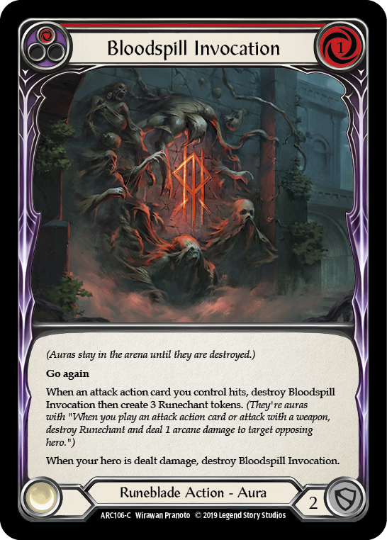 Bloodspill Invocation - Red