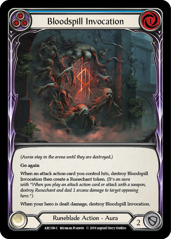 Bloodspill Invocation - Blue