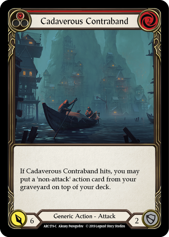 Cadaverous Contraband - Red