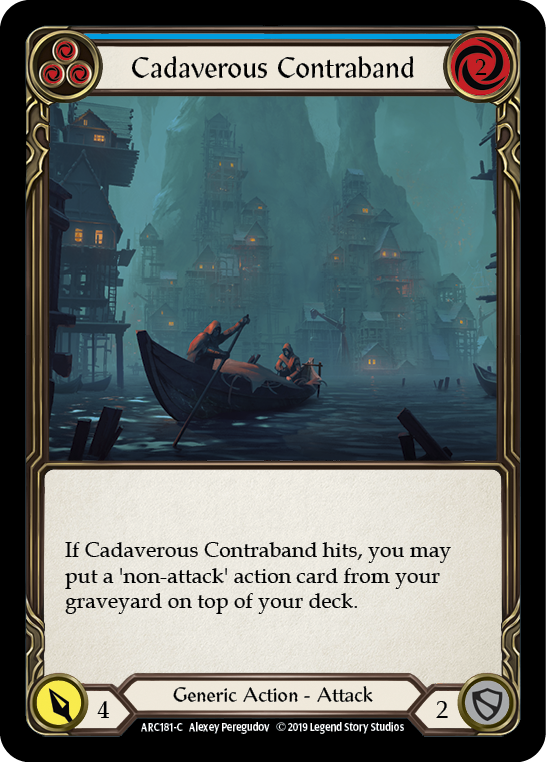 Cadaverous Contraband - Blue