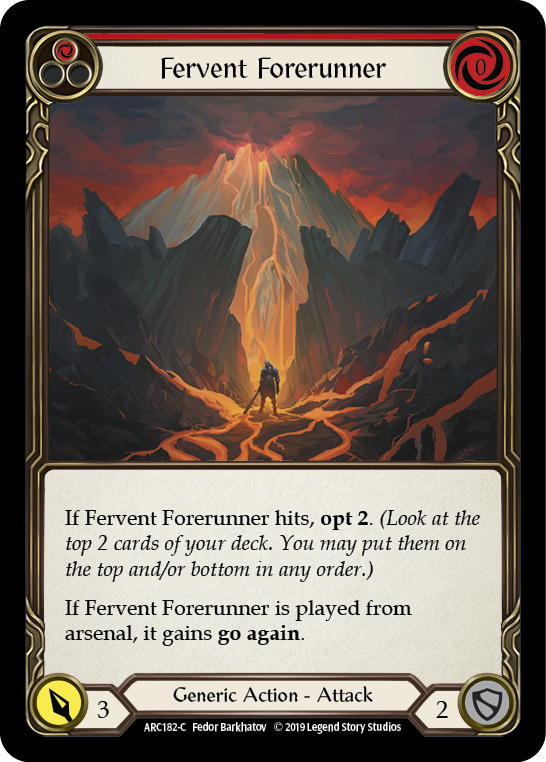 Fervent Forerunner - Red