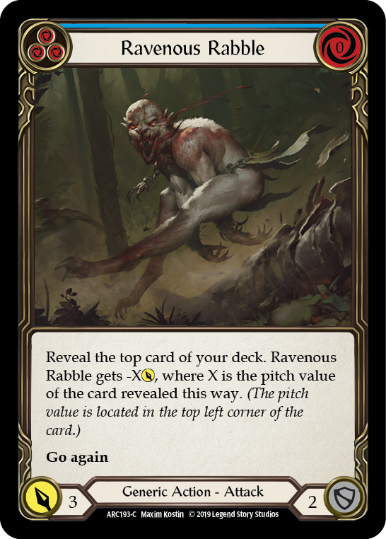 Ravenous Rabble - Blue