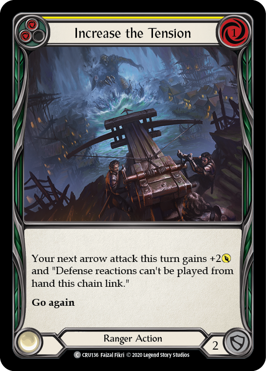 Increase the Tension - Yellow
