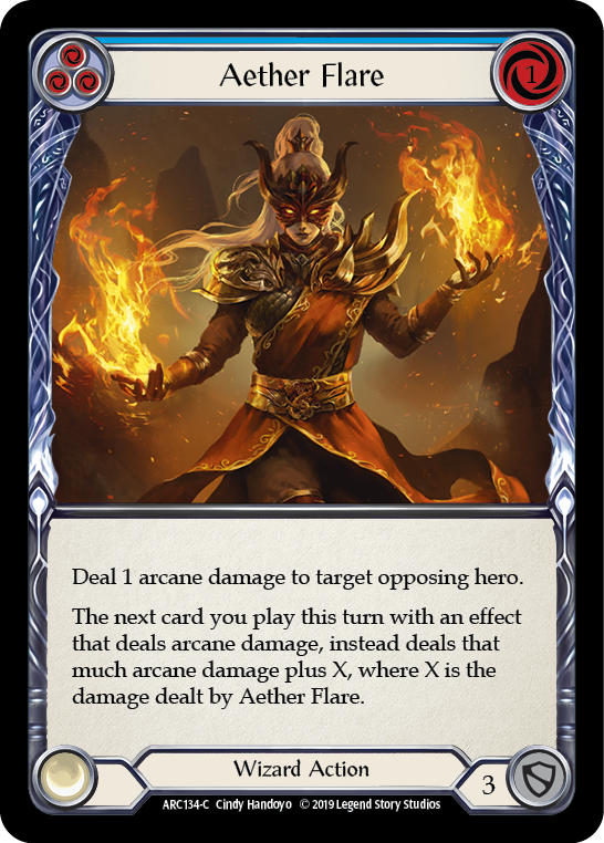 Aether Flare - Blue