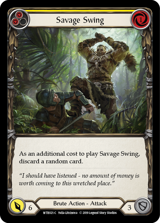 Savage Swing - Yellow
