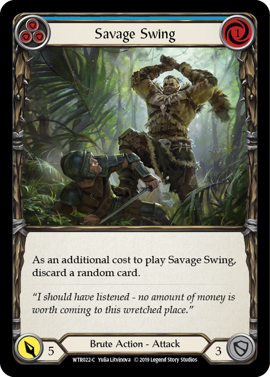 Savage Swing - Blue
