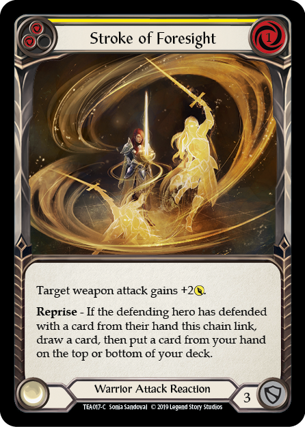 Stroke of Foresight - Yellow