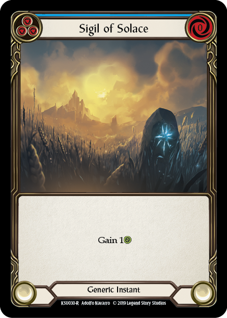 Sigil of Solace - Blue