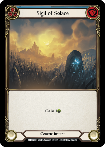 Sigil of Solace - Blue