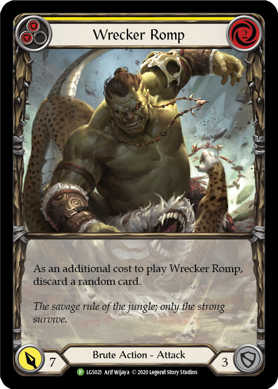 Wrecker Romp - Yellow