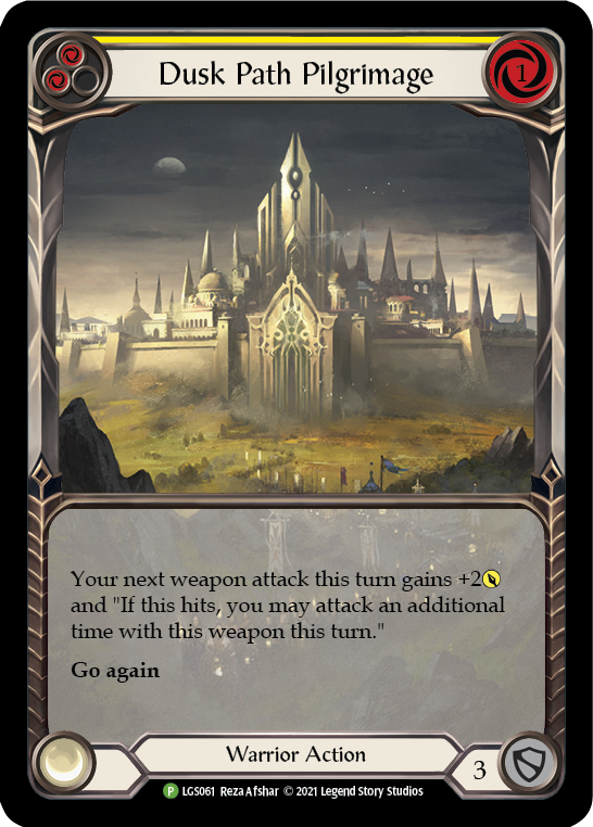 Dusk Path Pilgrimage - Yellow