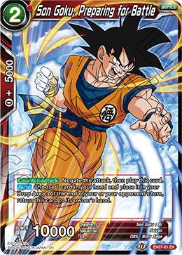 Son Goku, Preparing for Battle