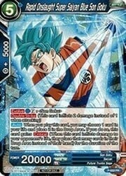 Rapid Onslaught Super Saiyan Blue Son Goku
