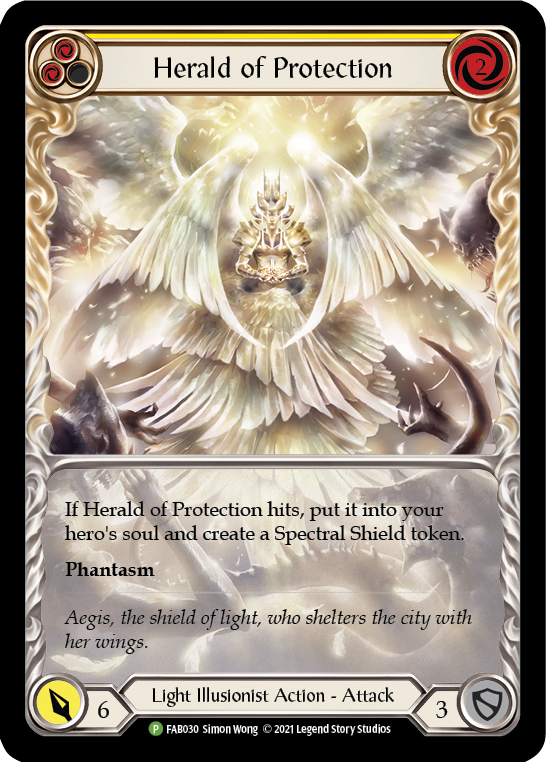 Herald of Protection - Yellow