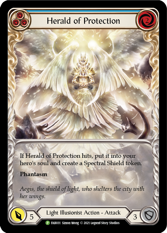 Herald of Protection - Blue