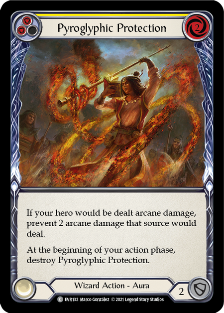Pyroglyphic Protection - Yellow