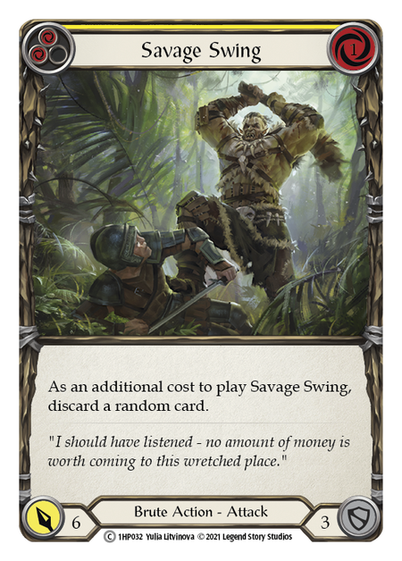 Savage Swing - Yellow