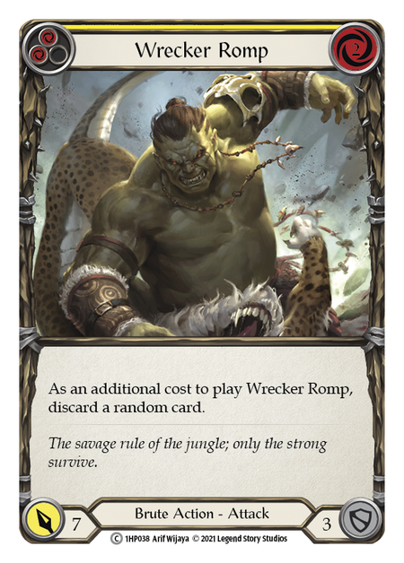 Wrecker Romp - Yellow