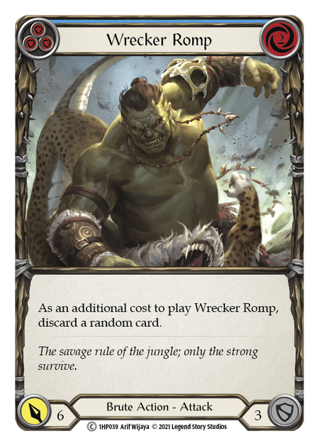 Wrecker Romp - Blue