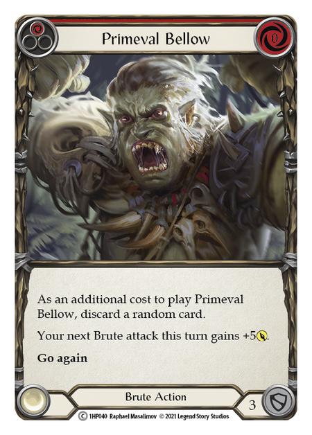 Primeval Bellow - Red