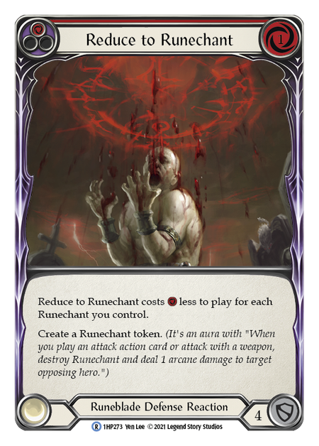 Reduce to Runechant - Red
