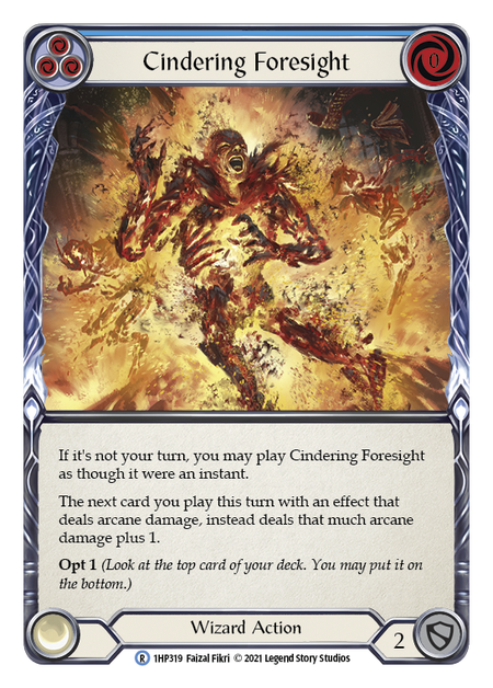 Cindering Foresight - Blue