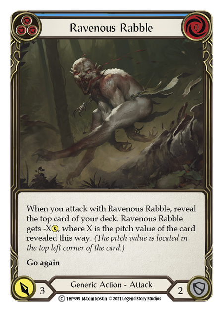 Ravenous Rabble - Blue