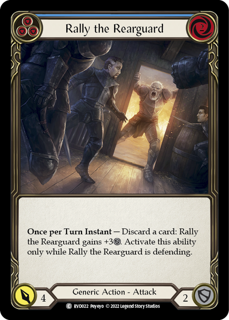 Rally the Rearguard - Blue