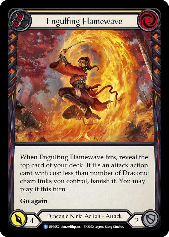 Engulfing Flamewave - Yellow