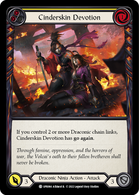 Cinderskin Devotion - Yellow