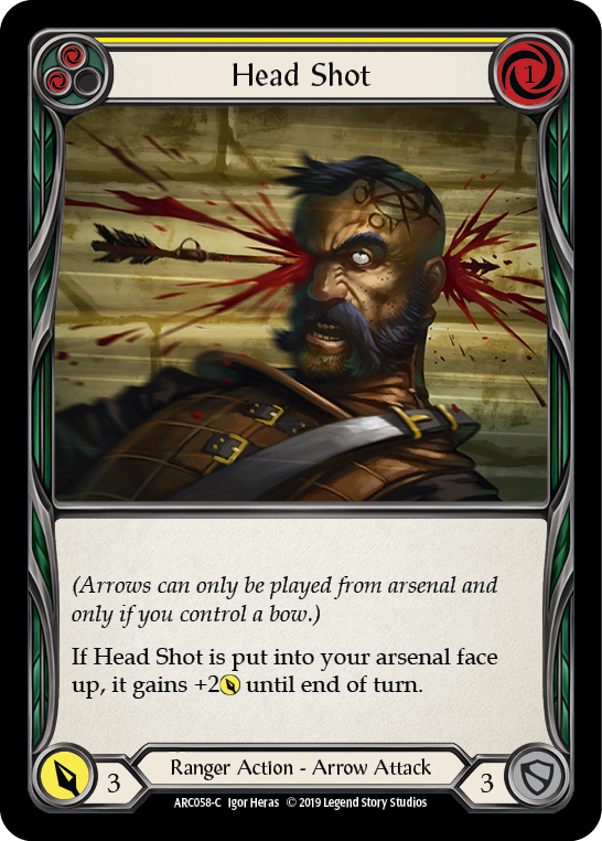 Head Shot - Yellow