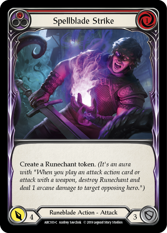 Spellblade Strike - Red