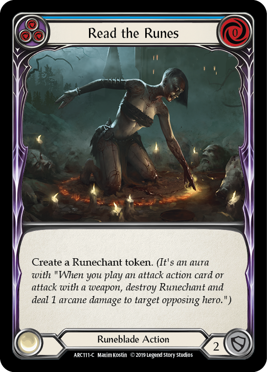 Read the Runes - Blue