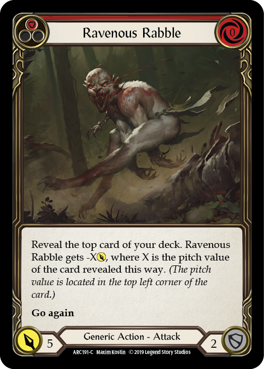 Ravenous Rabble - Red
