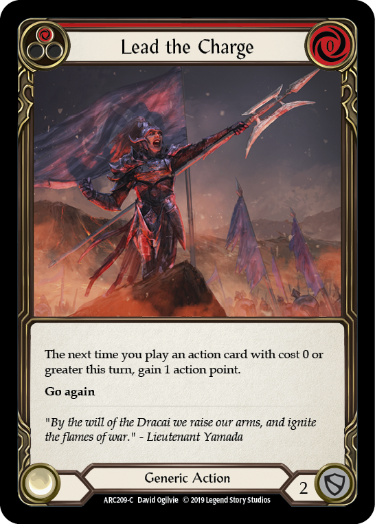 Lead the Charge - Red