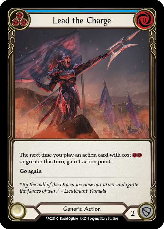 Lead the Charge - Blue