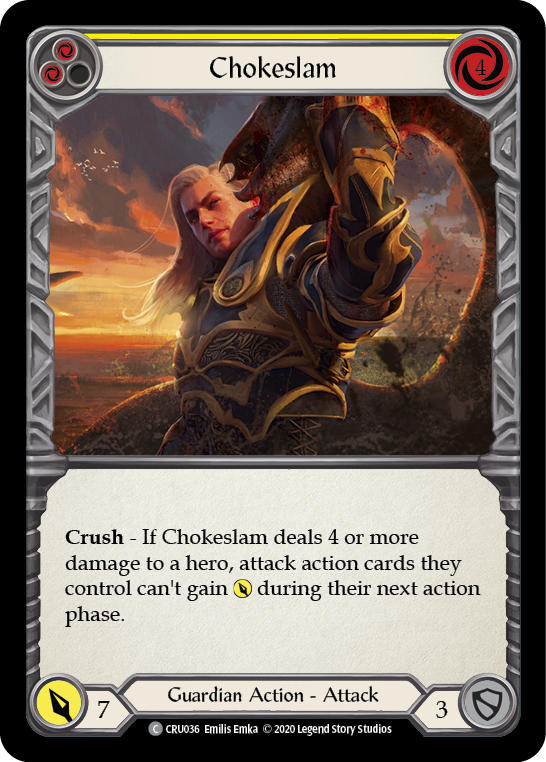 Chokeslam - Yellow