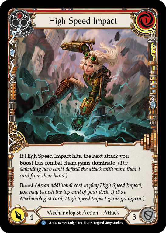 High Speed Impact - Red
