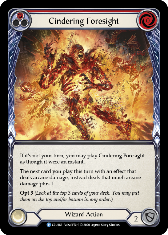 Cindering Foresight - Red