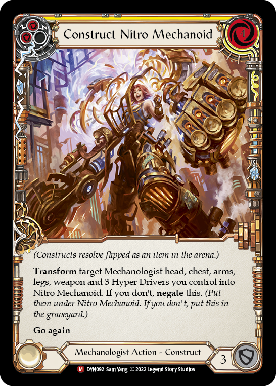 Construct Nitro Mechanoid // Nitro Mechanoid