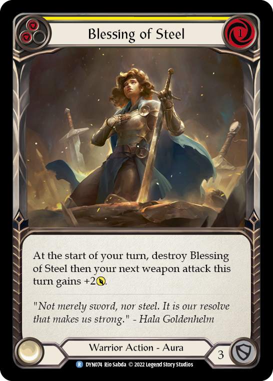 Blessing of Steel - Yellow