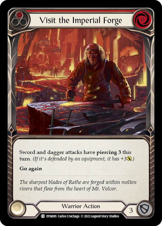 Visit the Imperial Forge - Red