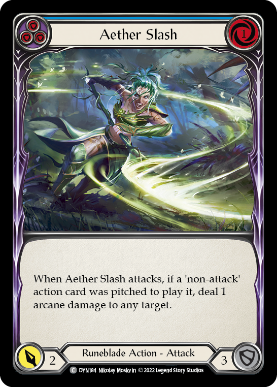 Aether Slash - Blue