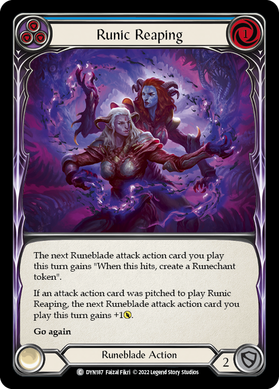 Runic Reaping - Blue