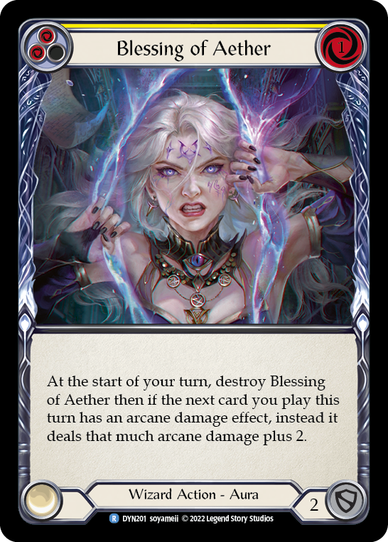 Blessing of Aether - Yellow