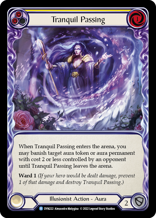 Tranquil Passing - Yellow