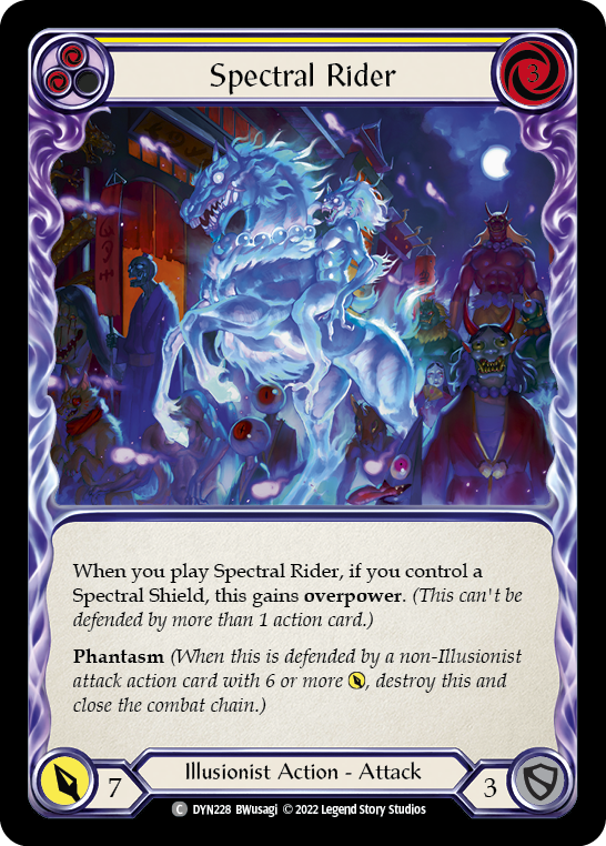 Spectral Rider - Yellow