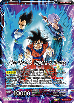 Son Goku & Vegeta & Trunks // SS Son Goku, SS Vegeta, & SS Trunks, the Ultimate Team