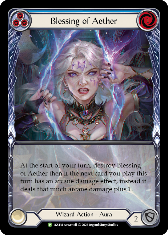 Blessing of Aether - Blue