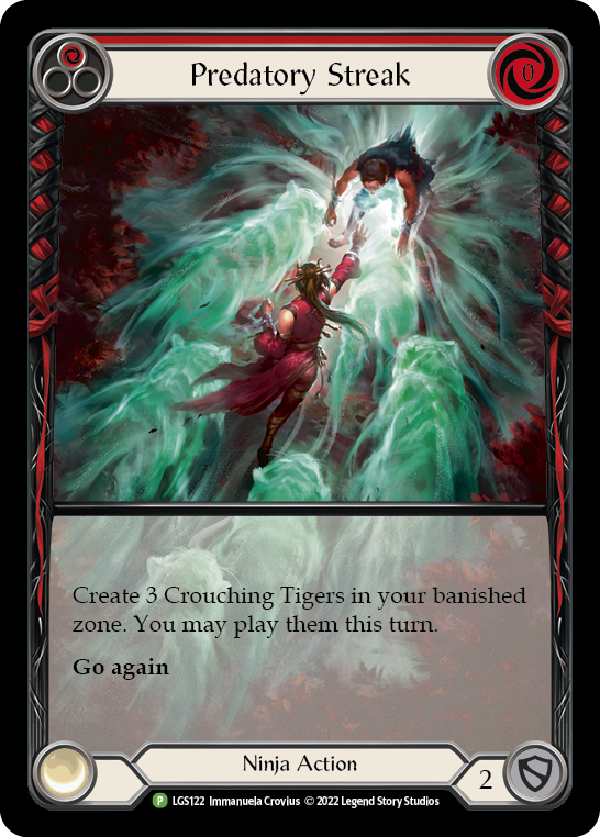 Predatory Streak - Red